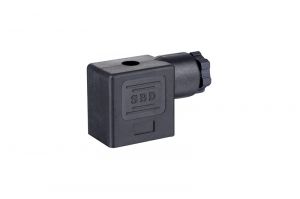 4V210 SBD黑色帶電磁閥線圈接線盒螺絲連接